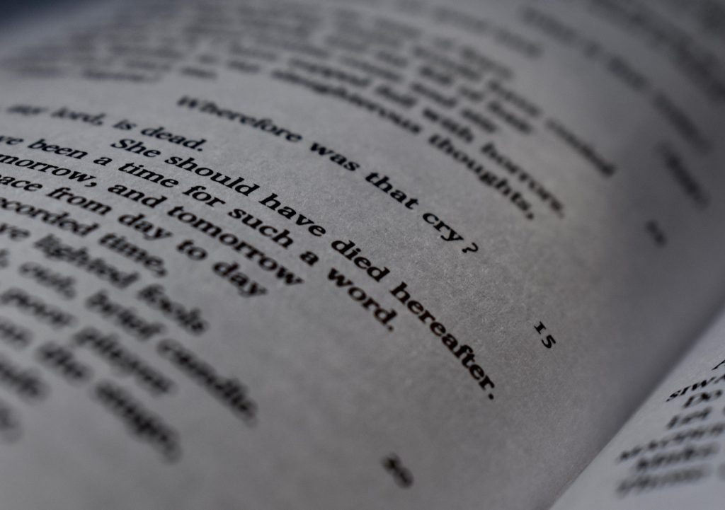 Macbeth's "tomorrow and tomorrow" page, the soliloquy behind our guide on how to stop resenting my partner.